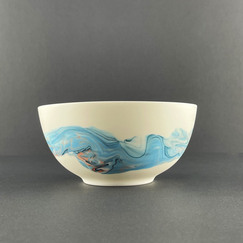 Ash & Fire Porcelain Bowl