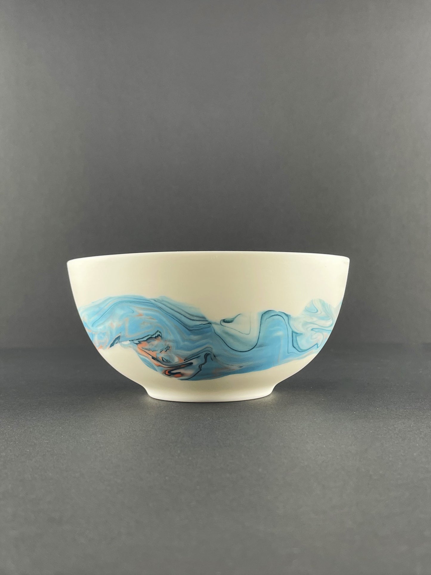 Ash & Fire Porcelain Bowl