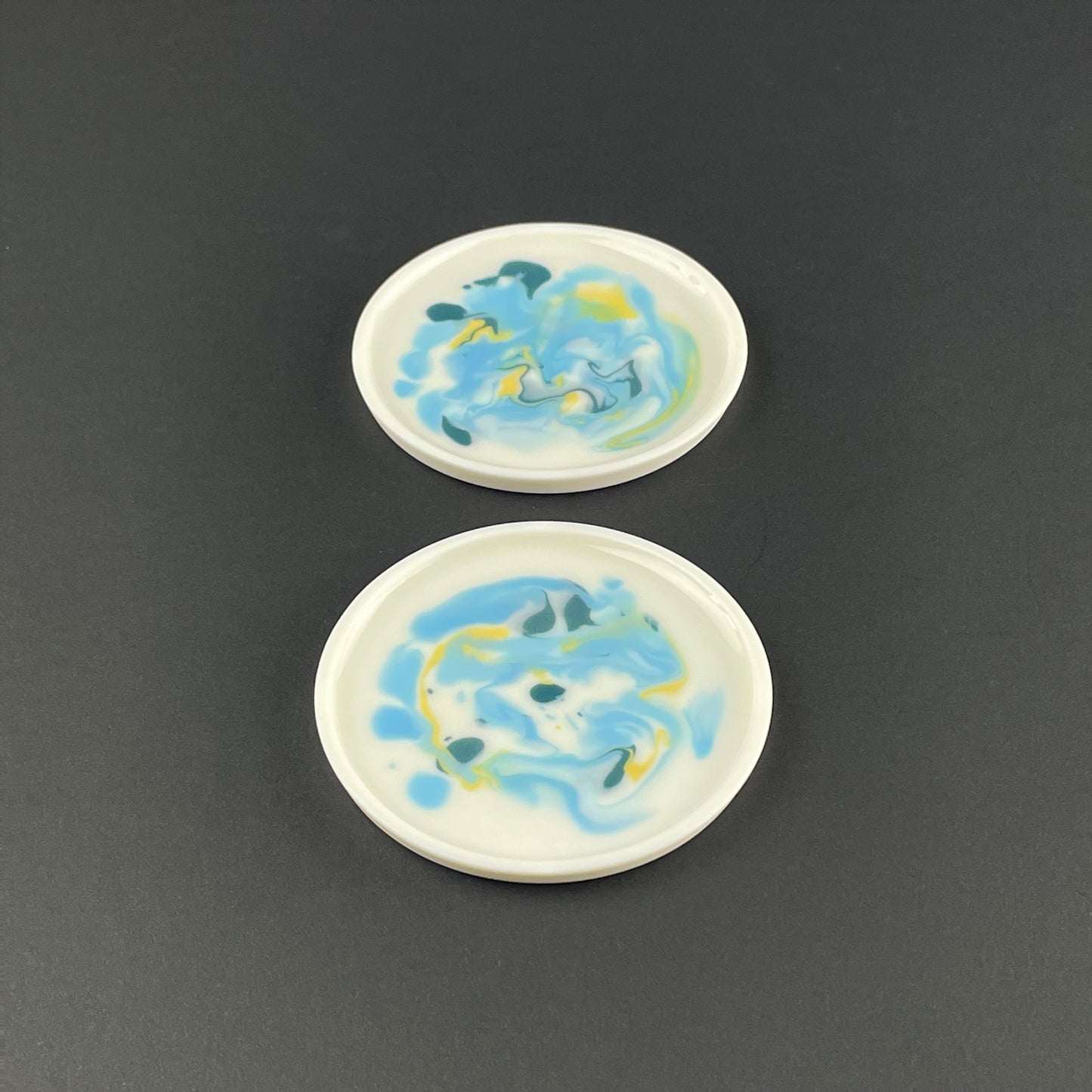 Ash & Fire Porcelain Coaster