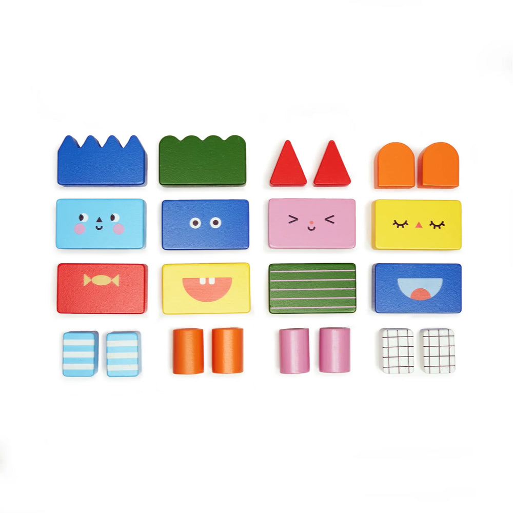 
                  
                    Stack & Mix Wooden Building Blocks
                  
                