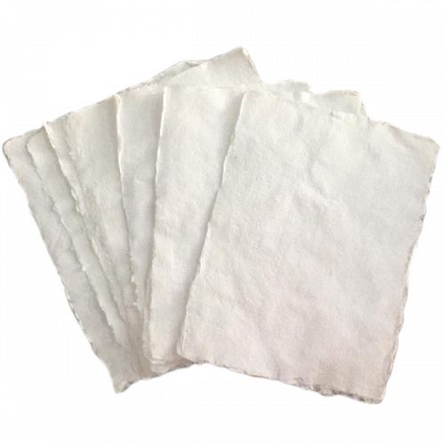 10 Sheets of Hand Made Paper