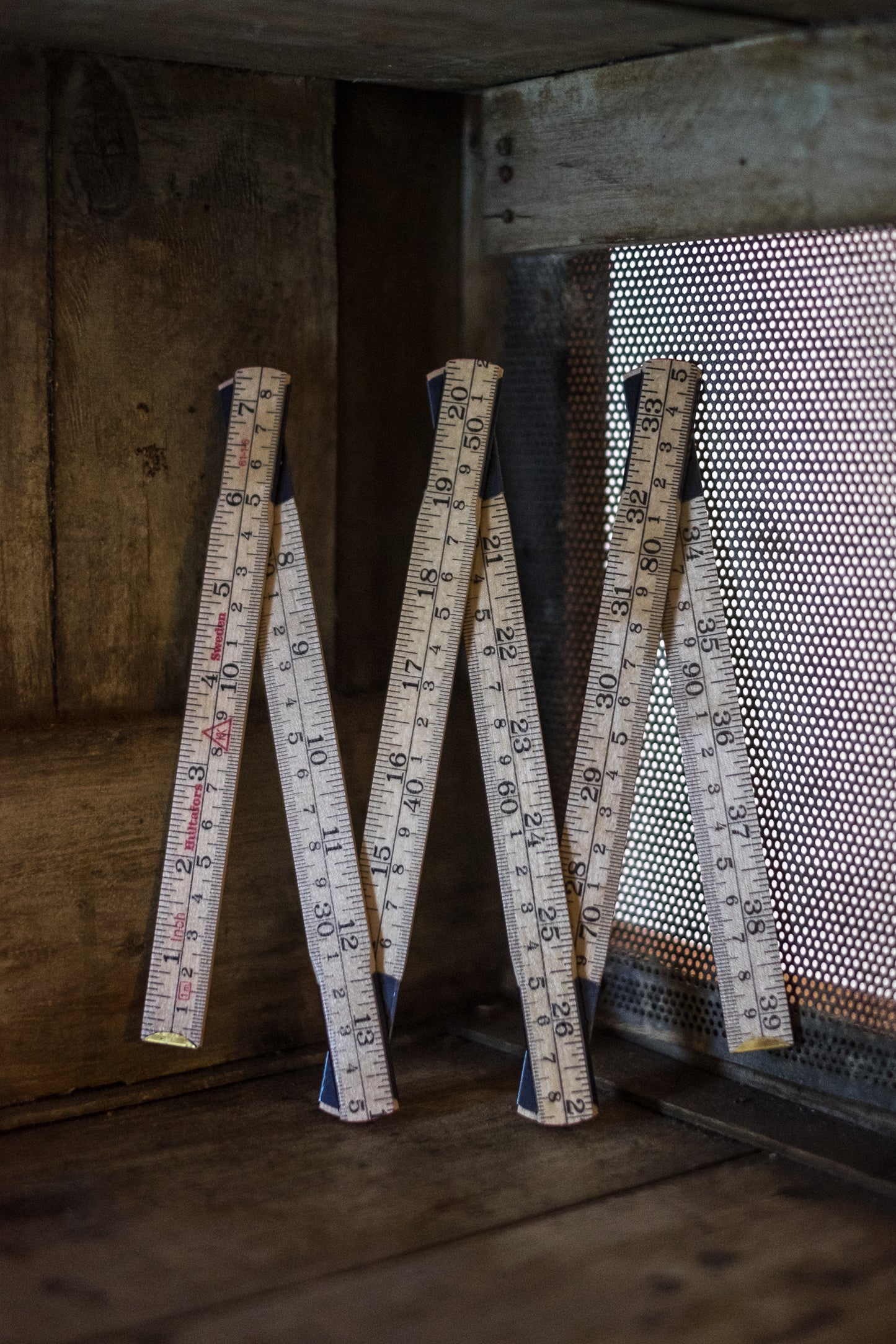 Wooden Folding Ruler