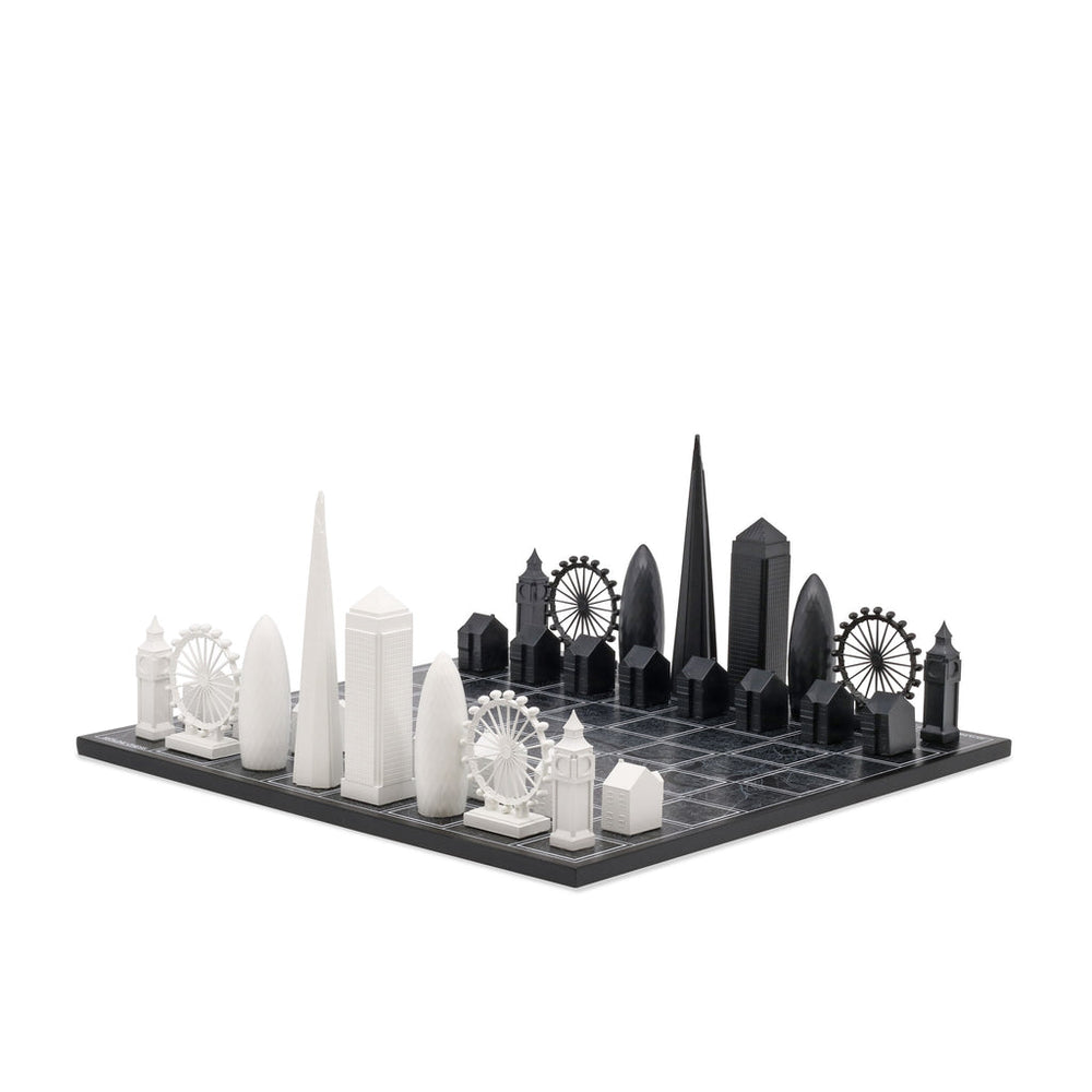 Chess Skyline City Map Board