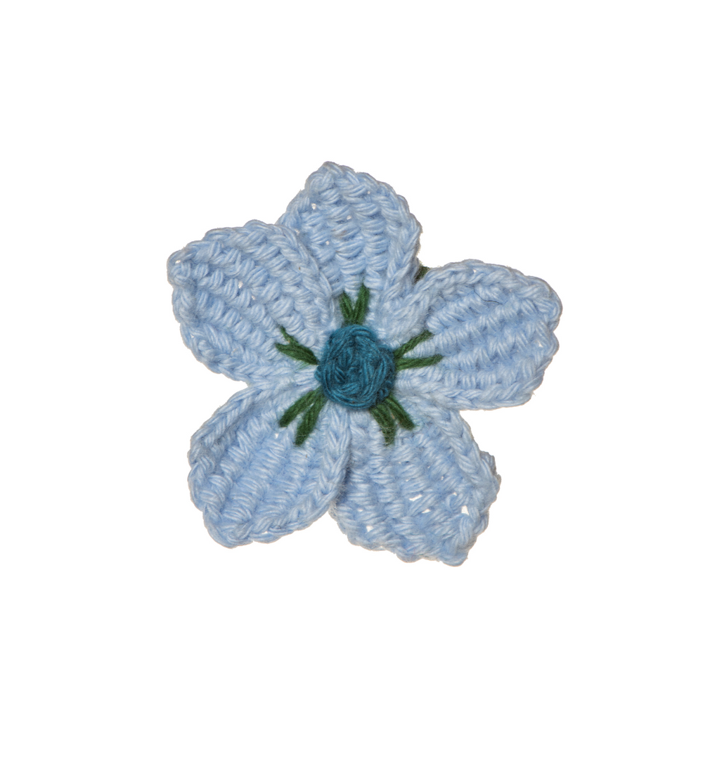 Crochet Sakura Flower Brooch