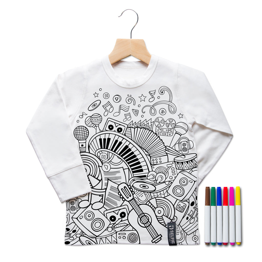 Load image into Gallery viewer, Music Colour In T-Shirt
