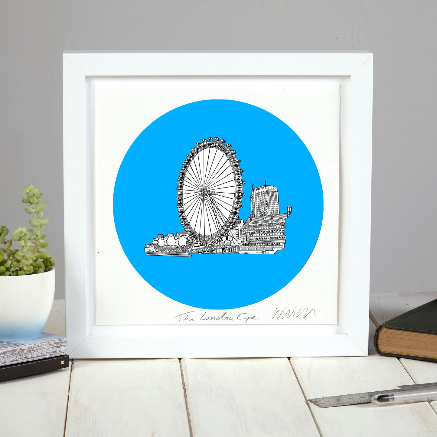 London Eye Framed Print