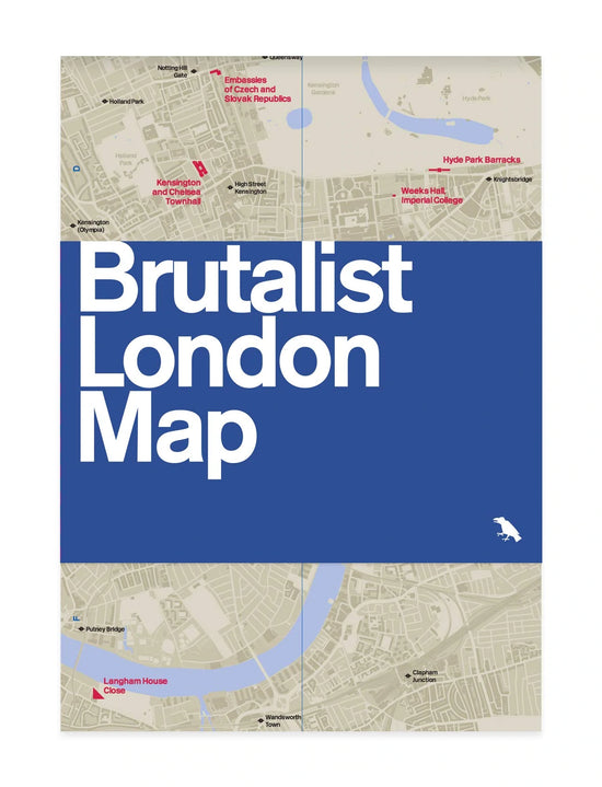 Brutalist London Map - 2nd Edition