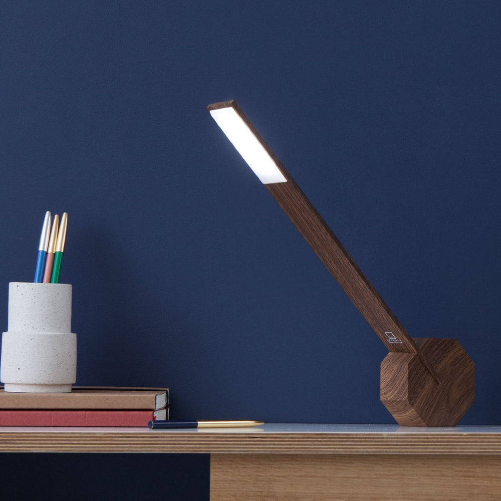 
                  
                    Octagon One Lamp Walnut
                  
                
