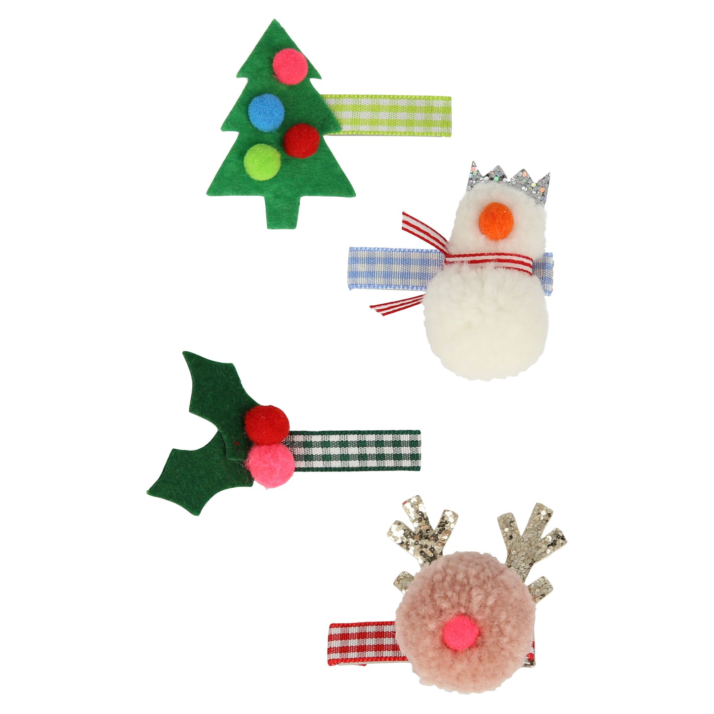 Festive Icon Hair Clips