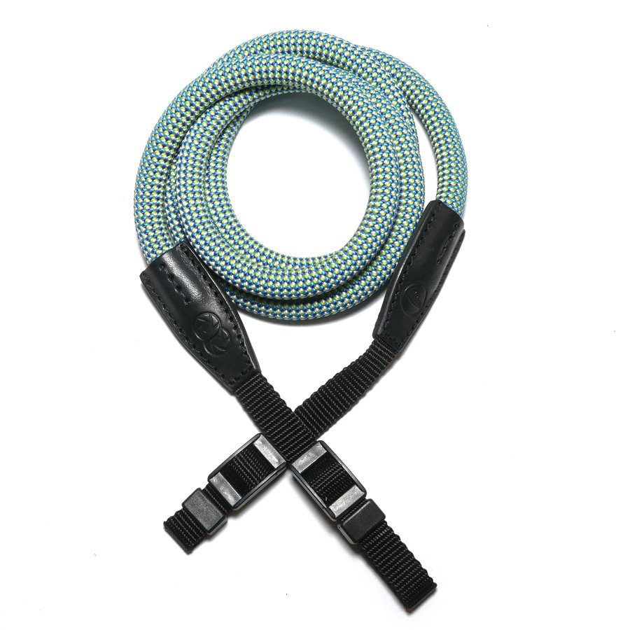 leica turquoise rope camera strape