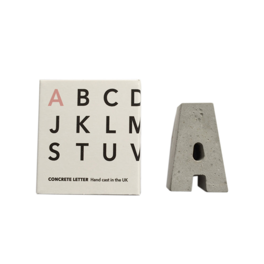 
                  
                    Concrete Letter
                  
                