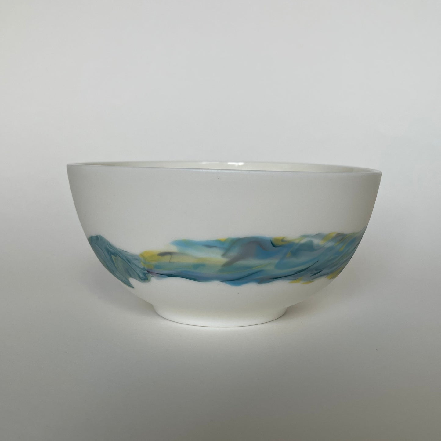 Ash & Fire Porcelain Bowl