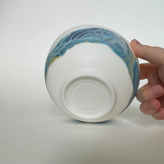 Load image into Gallery viewer, Ash &amp;amp; Fire Porcelain Bowl
