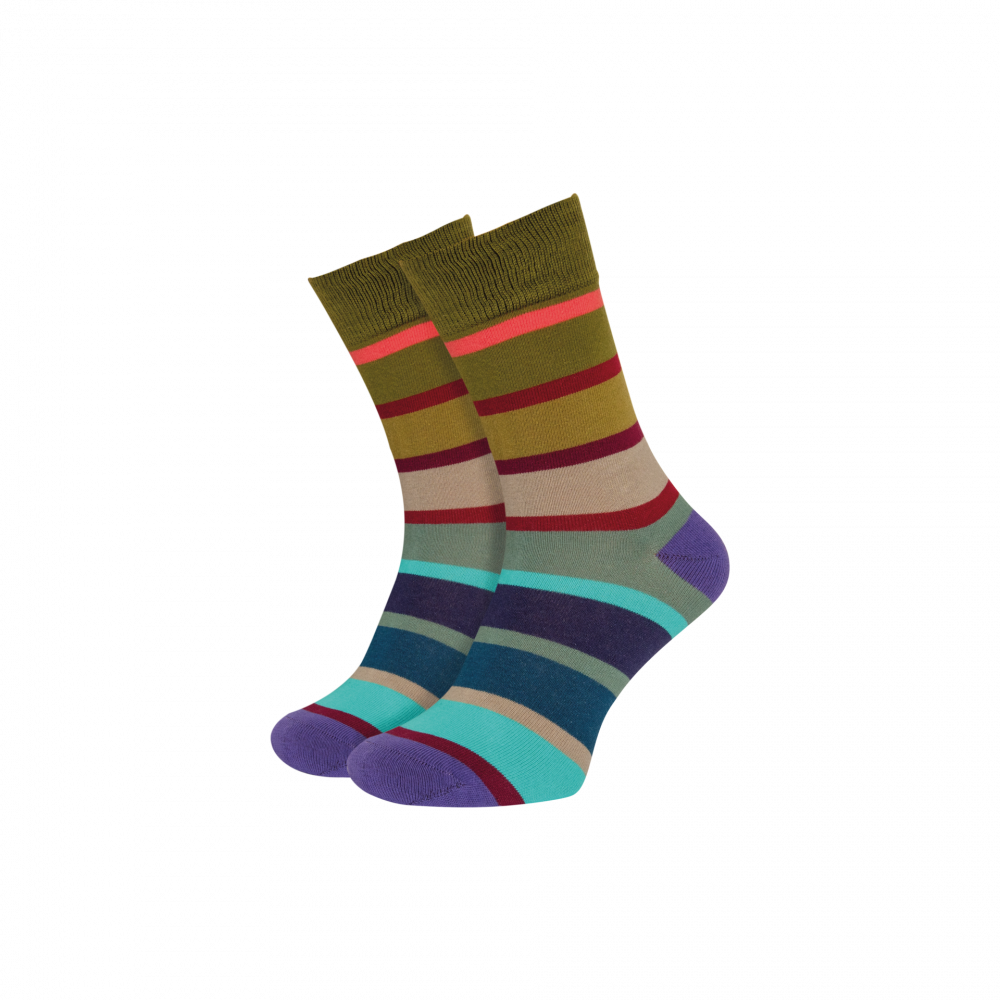 Large Stripe Socks