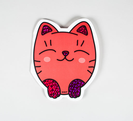 Cat Notebook with Stickers
