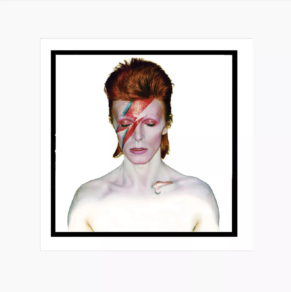 Aladdin Sane Eyes Closed Print